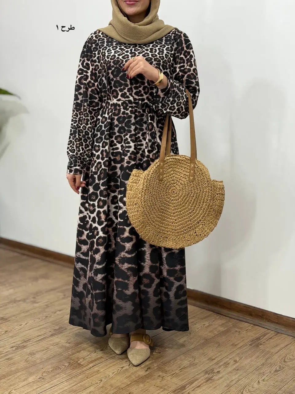 پیراهن بلند سوپر کلوش آیسو تبسم